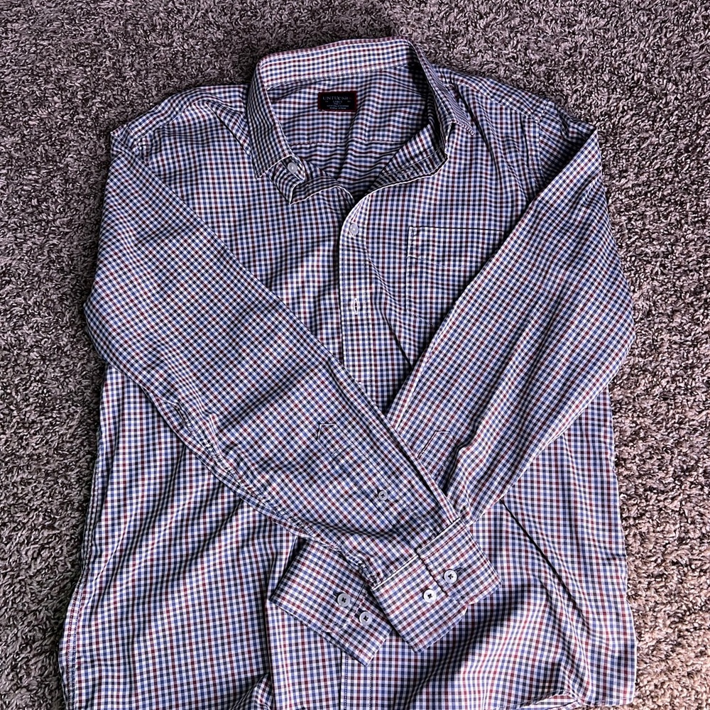 UnTUCKit Performance Long Sleeve Button Up Shirt